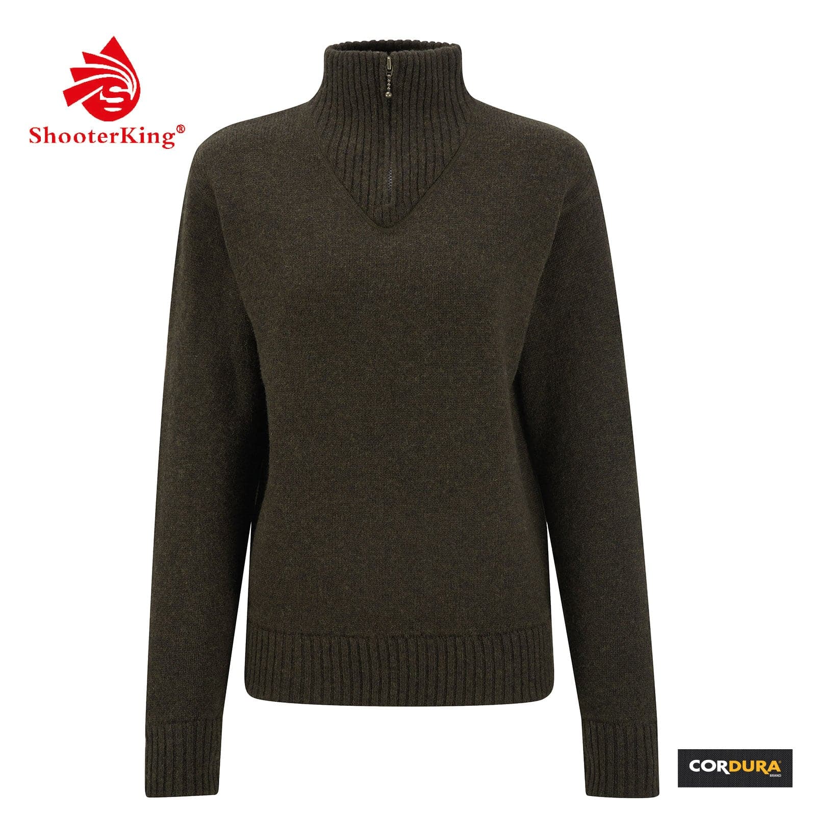 SHOOTERKING Damen Pullover Troyer - Heidejagd