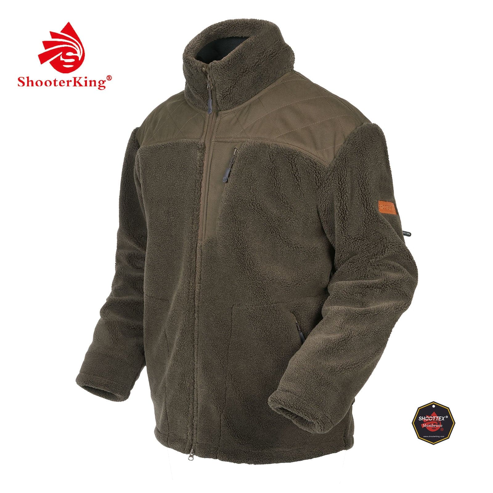 SHOOTERKING Herren Fleecejacke Dawn 2.0 - Heidejagd