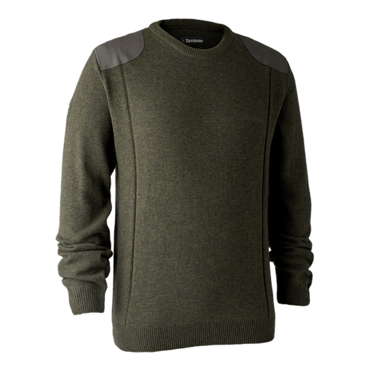 Deerhunter Herren Pullover Sheffield mit Rundhalsausschnitt - Heidejagd