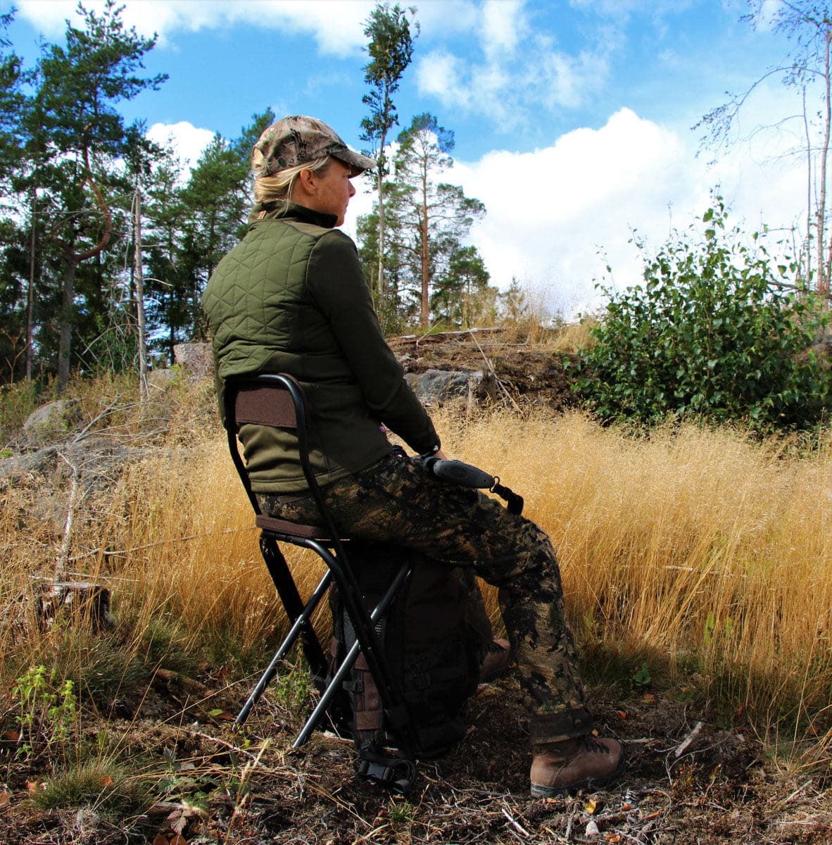 Mjoelner Hunting Rucksackstuhl Roar - Heidejagd