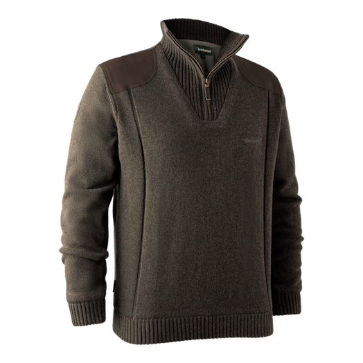 Deerhunter Herren Strickpullover Carlisle mit Stormliner - Heidejagd