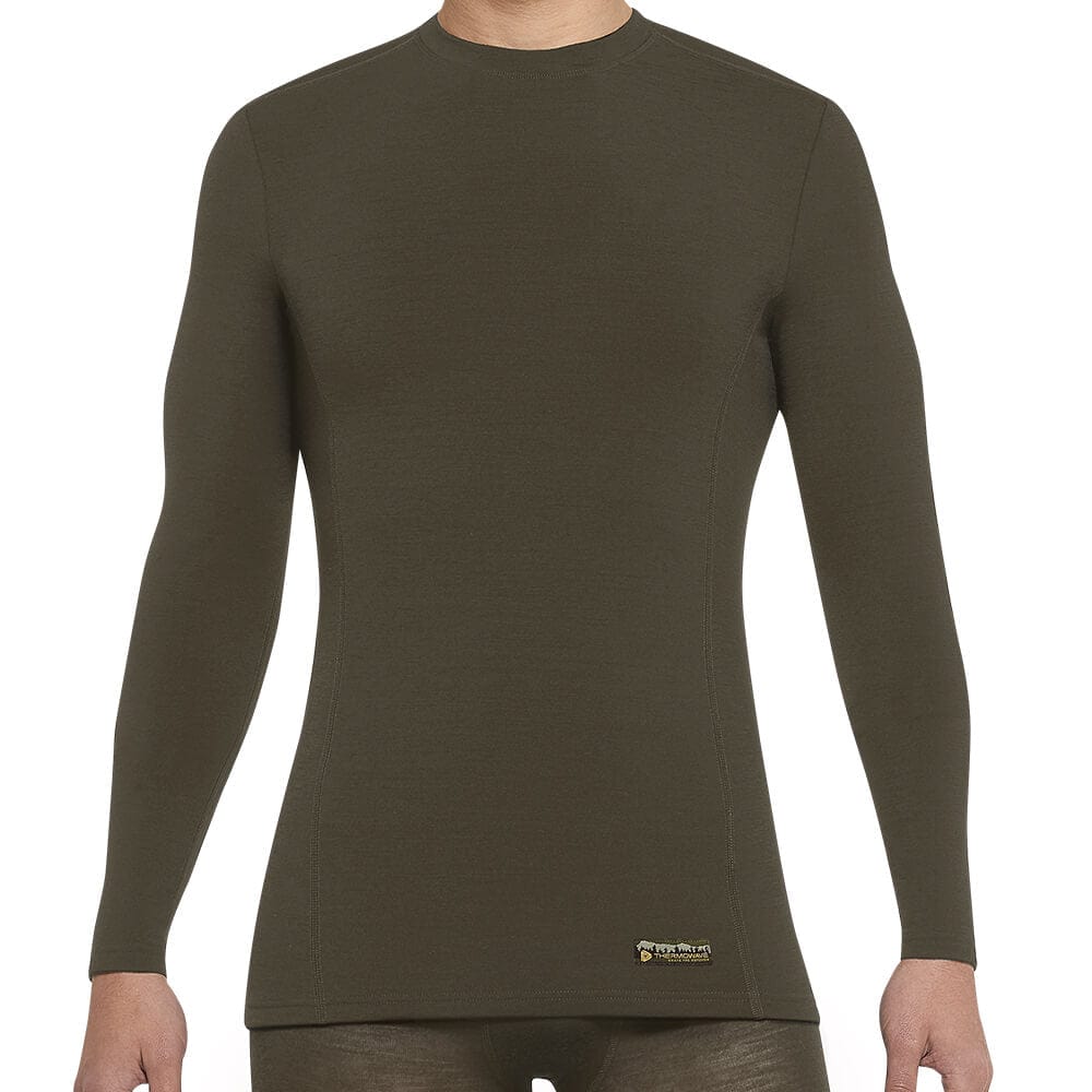 Thermowave Herren Merino Langarmshirt Arctic - Heidejagd