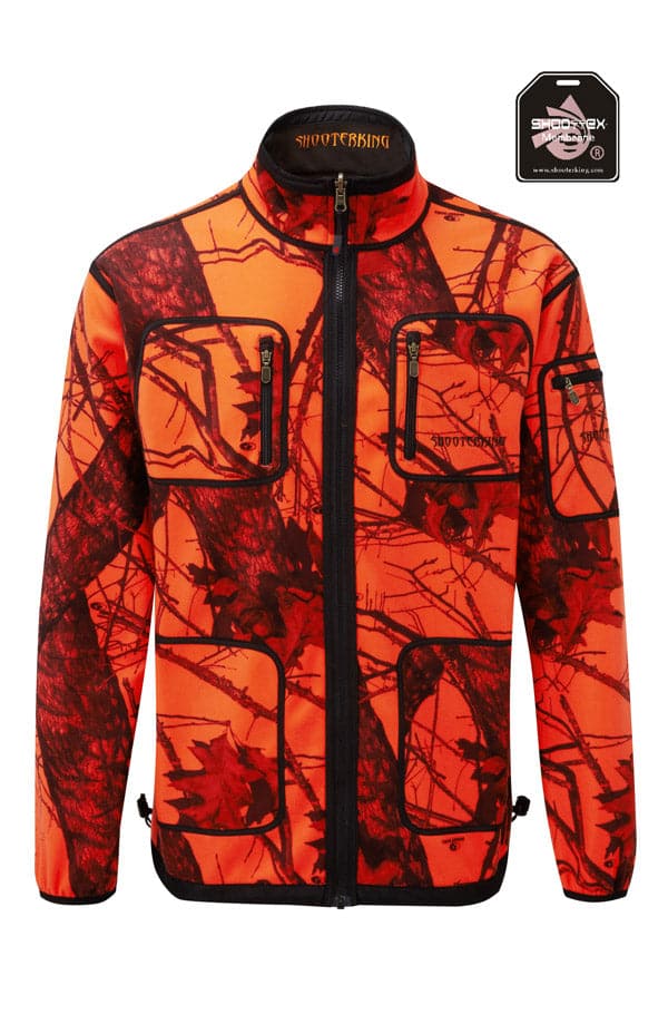 SHOOTERKING Herren Softshelljacke Mossy - Heidejagd