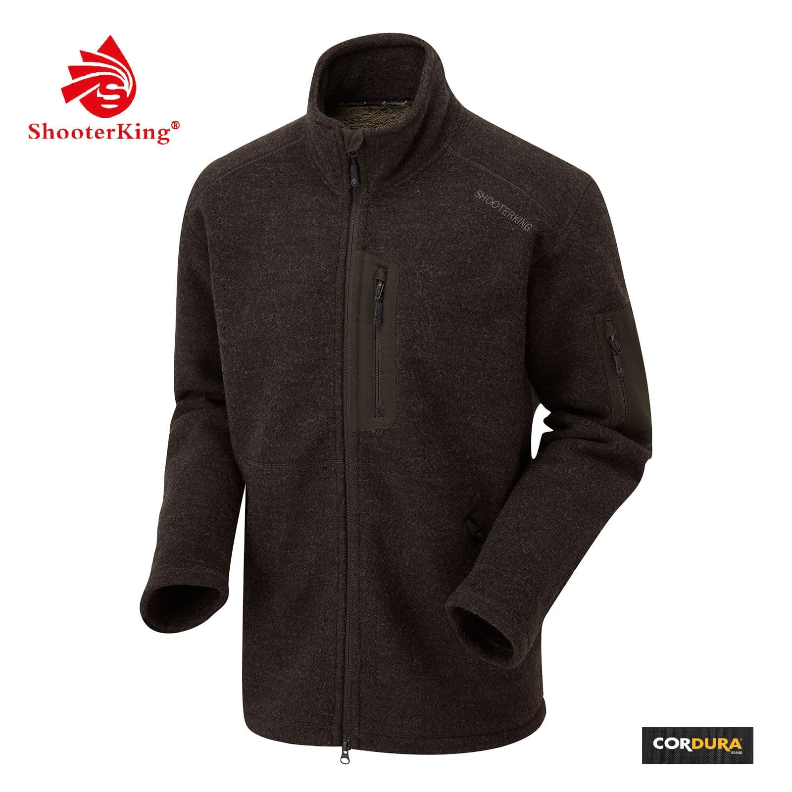 SHOOTERKING Herren Jacke Forest Woolen - Heidejagd