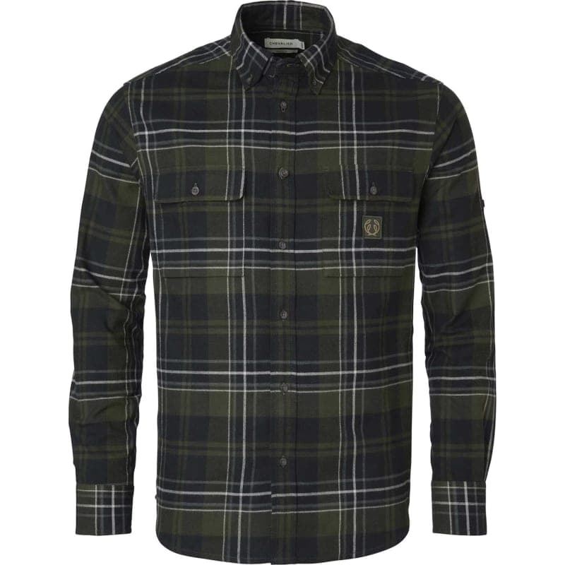 Chevalier Herren Flannelhemd Heron - Heidejagd