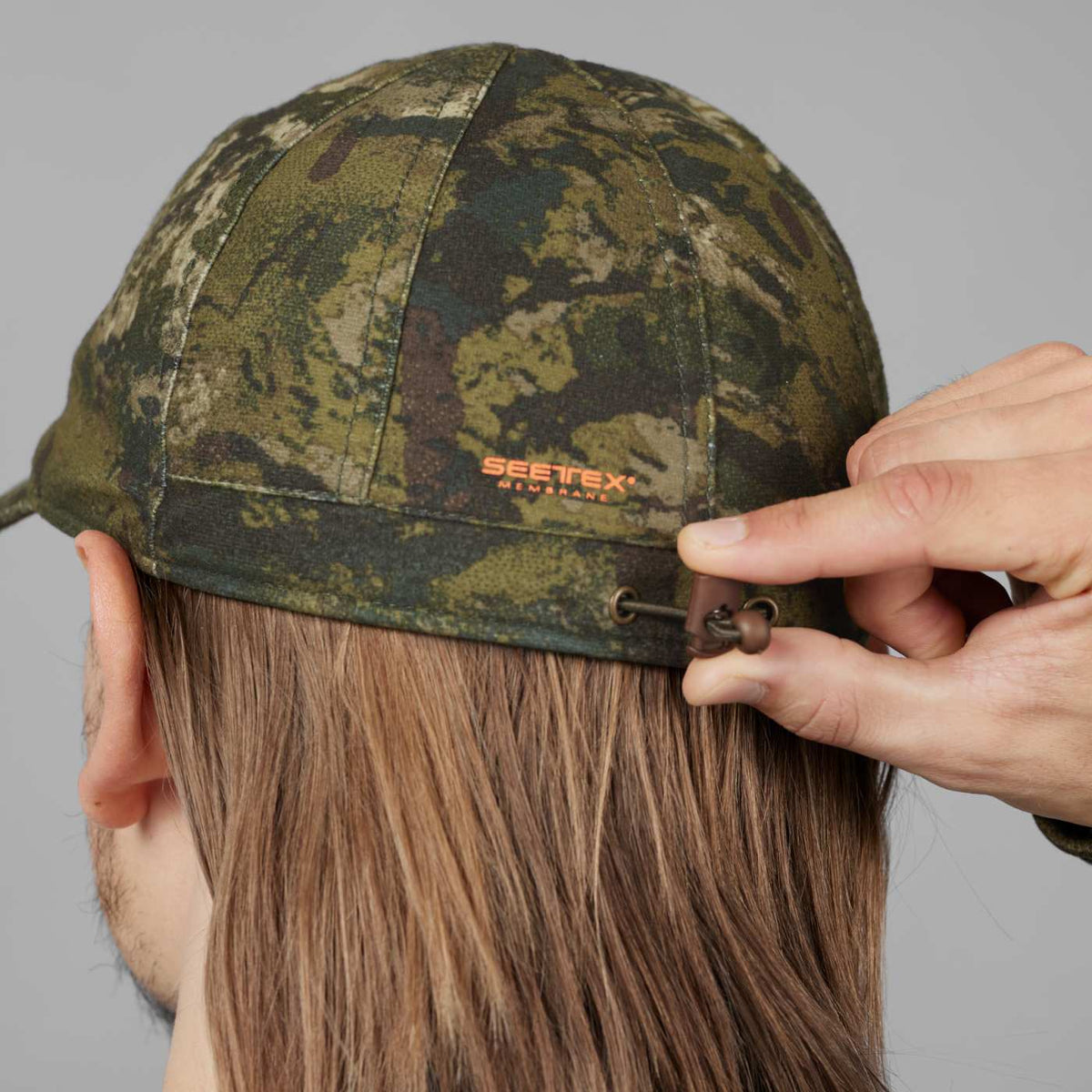 Seeland Camo-Jagdkappe Avail in InVis green – Kordelzug