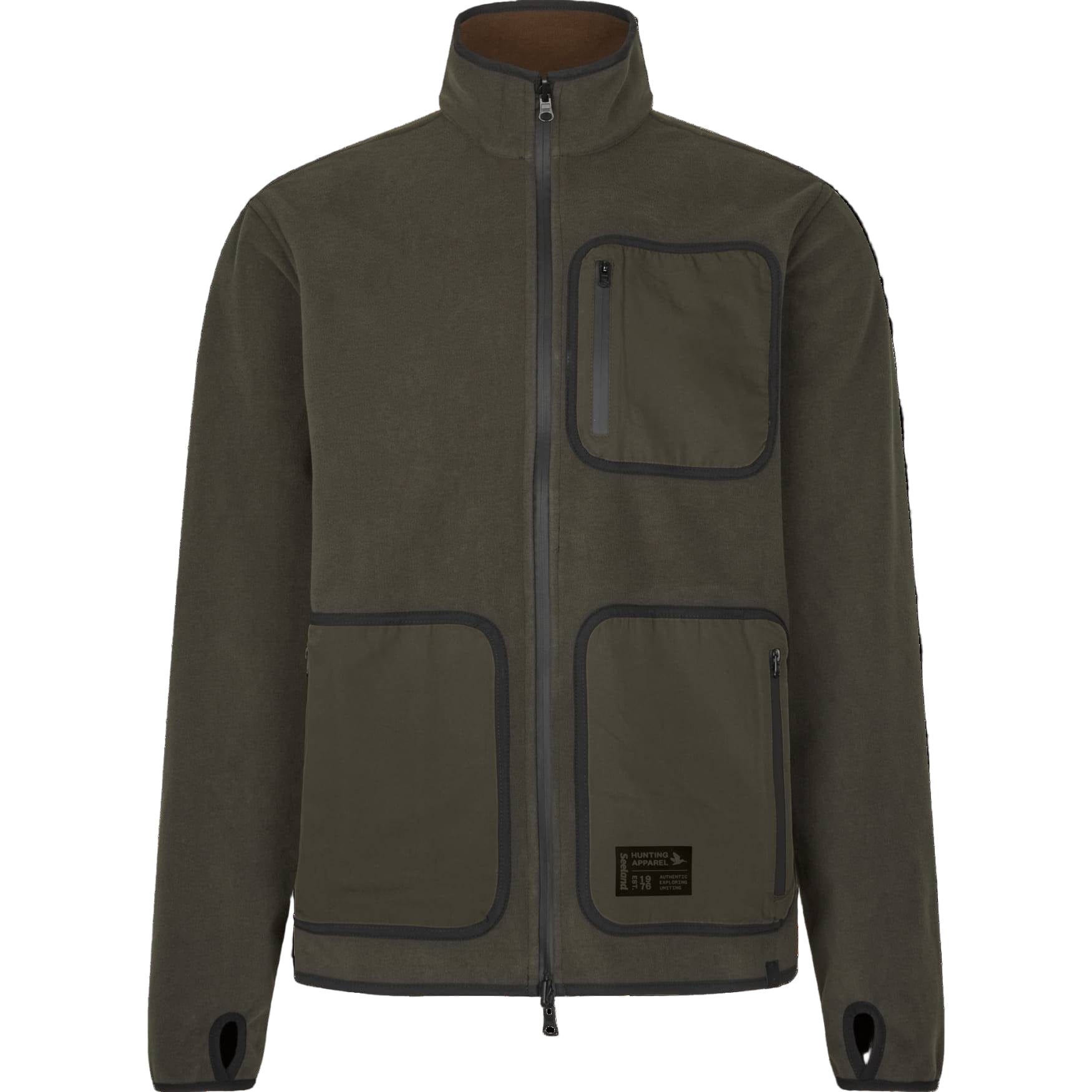 Seeland Herren Fleecejacke Rogue Solid Reversible - Heidejagd