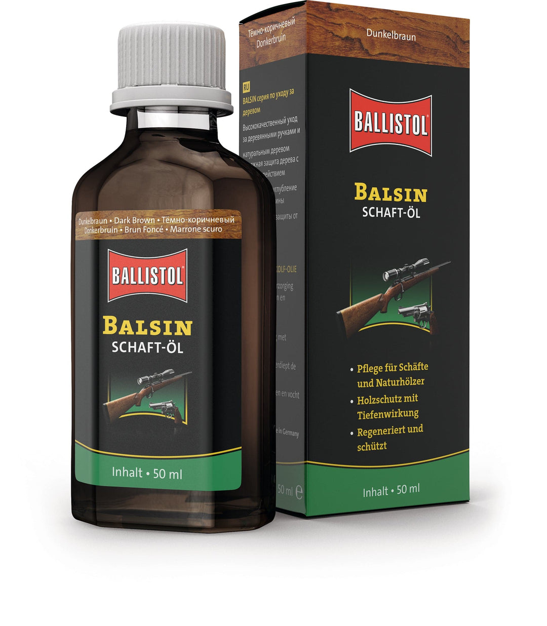 Ballistol Balsin Schaft-Öl – Heidejagd